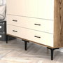 Hanah Home Armario Kumsal TT - Nogal y Crema